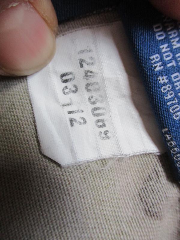 PROPPER USA 2012 crye precision multicam m65 twill BDU CARGO JACKET coat L - L / XL