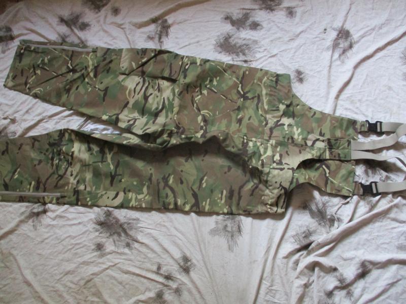 GENUINE BRITISH Army ISSUE MTP multicam WATERPROOF GORETEX salopettes TROUSERS new XL