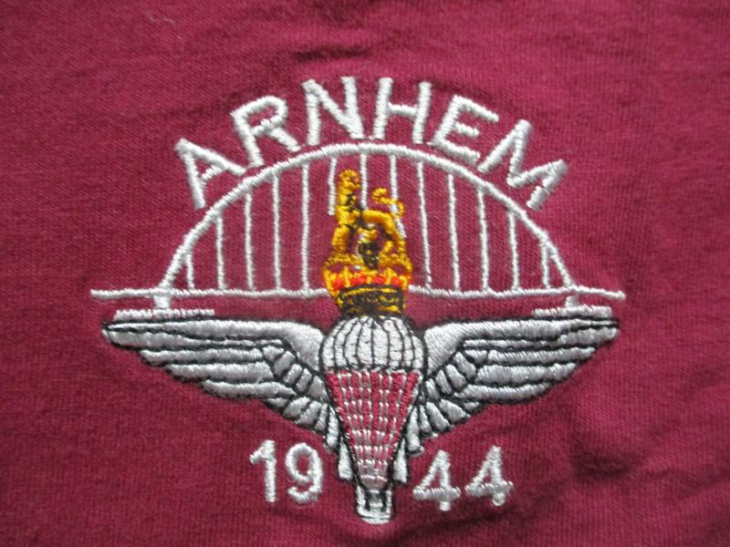 PARACHUTE REGIMENT ww2 Arnhem 1944 AIRBORNE PARA paratrooper T shirt XL