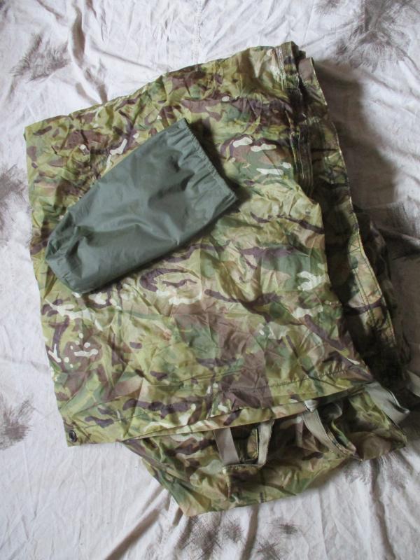 GENUINE BRITISH ISSUE mtp multicam BASHA SHELTER SHEET TENT WATERPROOF TARP +BAG