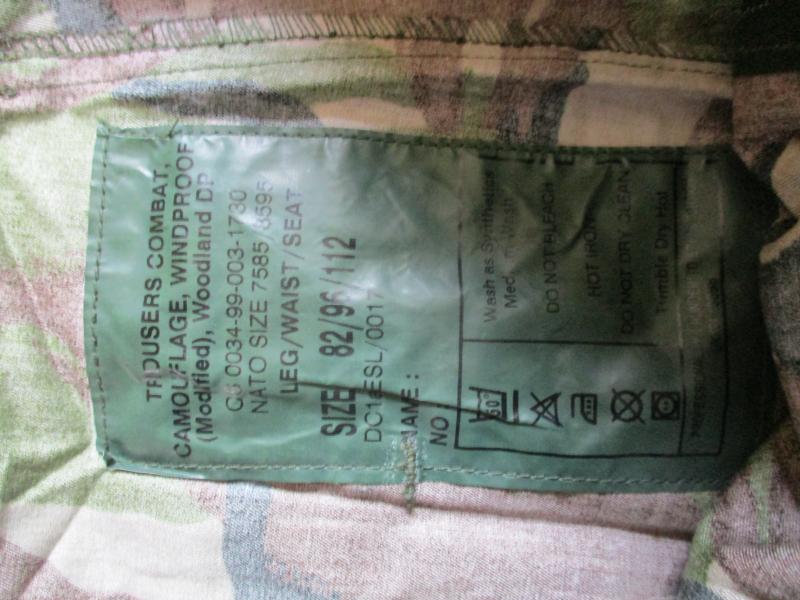 UK ARCTIC ISSUE sas windproof cotton gaberdine TROUSERS PANTS Last type NEW