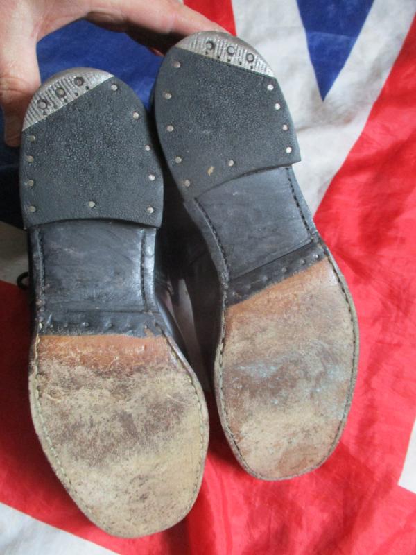 GENUINE BRITISH ARMY officer nco MESS DRESS george BOOTS UK 10 1/2 10.5