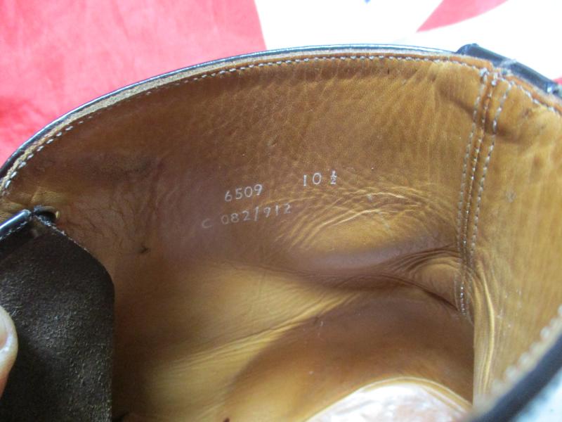 GENUINE BRITISH ARMY officer nco MESS DRESS george BOOTS UK 10 1/2 10.5