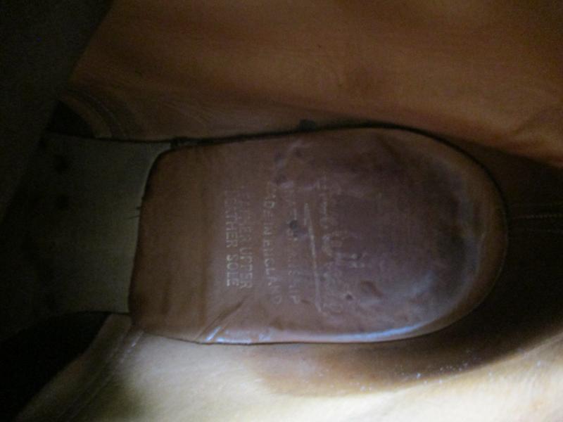 GENUINE BRITISH ARMY officer nco MESS DRESS george BOOTS UK 10 1/2 10.5