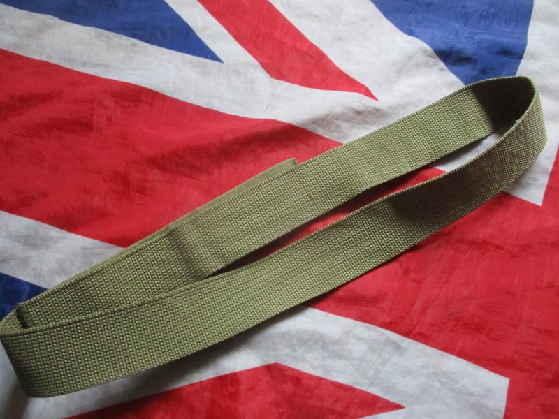 BRITISH ARMY / PARATROOPER AFGHANISTAN ISSUE TABBING velcro WEBBING trouser BELT large