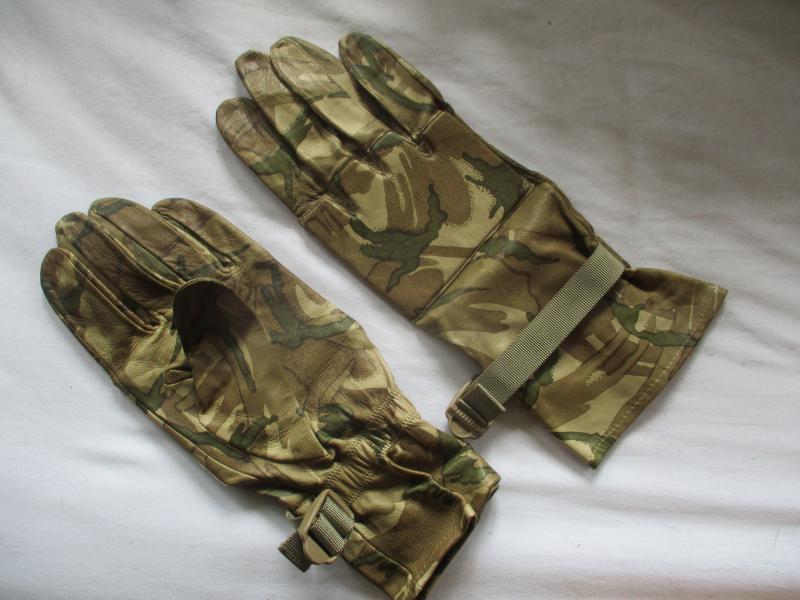 UK ISSUE mtp multicam LEATHER SNIPER shooting DESERT COMBAT GLOVES 12 XL new