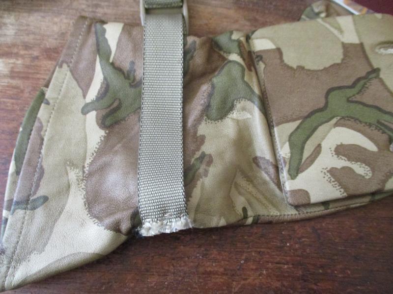 UK ISSUE mtp multicam LEATHER SNIPER shooting DESERT COMBAT GLOVES 10 large