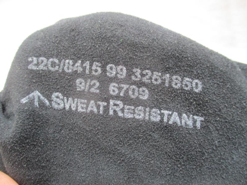 RAF PILOT ISSUE soft black LEATHER flying aviator GLOVES 9.5 Medium