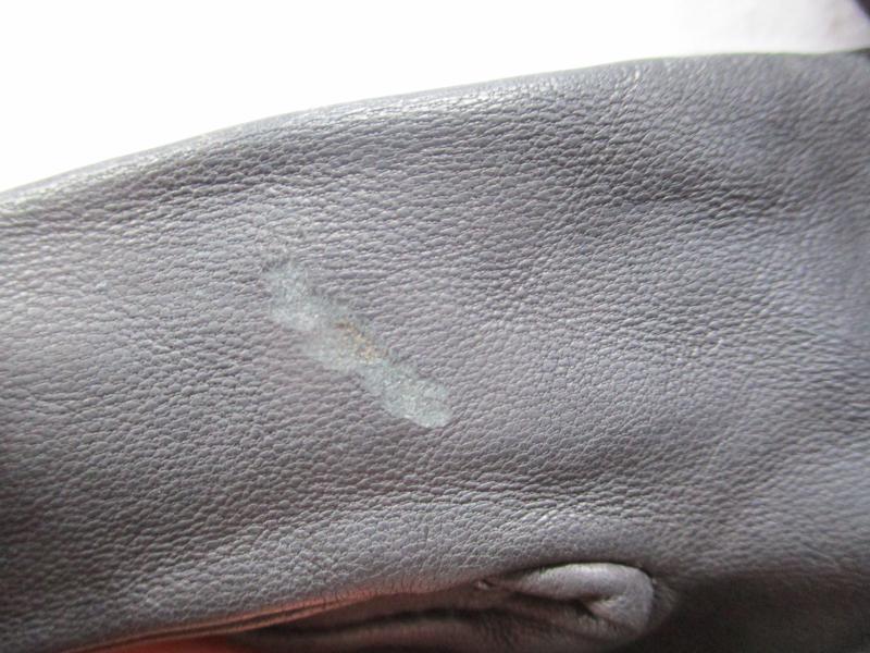 RAF PILOT ISSUE soft black LEATHER flying aviator GLOVES 9.5 Medium