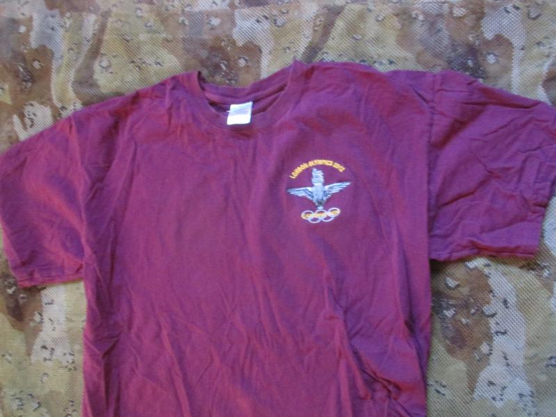 PARACHUTE REGIMENT OP OLYMICS 2012 AIRBORNE PARA paratrooper T shirt XL