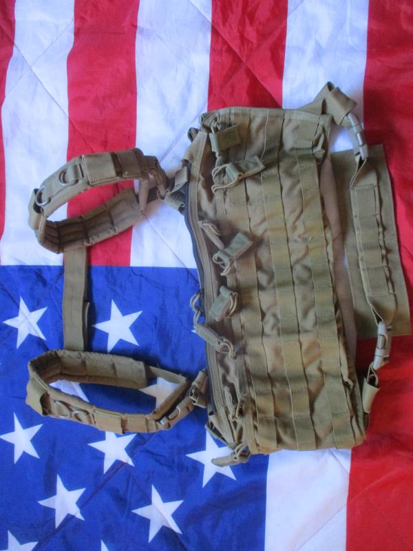 BLACKHAWK molle strike COMMANDO CHEST HARNESS RIG PLATE CARRIER coyote tan