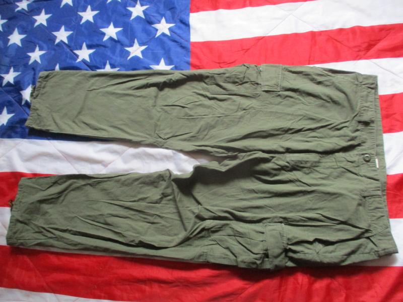 FOSTEX repo US ARMY VIETNAM WAR OG107 slant pocket BDU combat PANTS TROUSERS xl