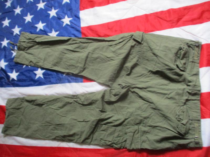 FOSTEX repo US ARMY VIETNAM WAR OG107 slant pocket BDU combat PANTS TROUSERS xl