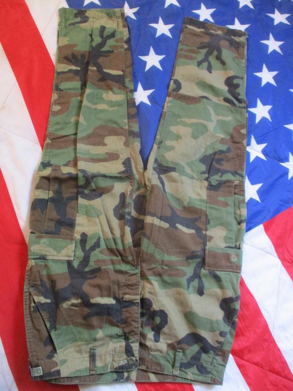 GENUINE issue USA us AMERICAN woodland CAMO BDU combat PANTS TROUSERS m65 material M / R