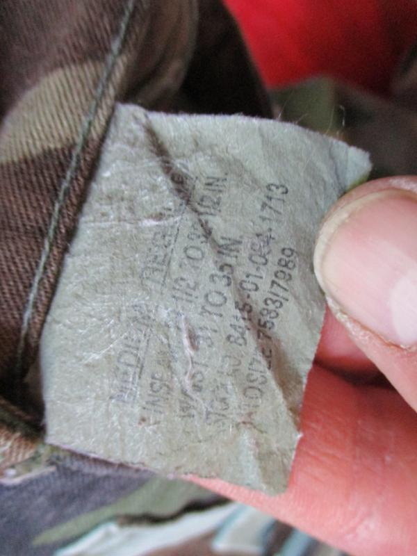 GENUINE issue USA us AMERICAN woodland CAMO BDU combat PANTS TROUSERS m65 material M / R