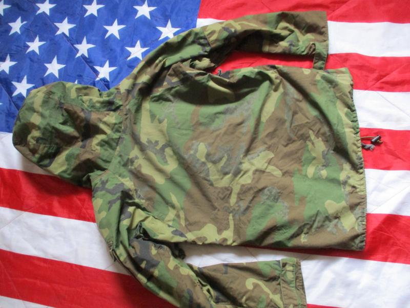 RARE 1985 early USARMY first ISSUE ECWCS ECW USA M81 woodland camo GORETEX PARKA COAT