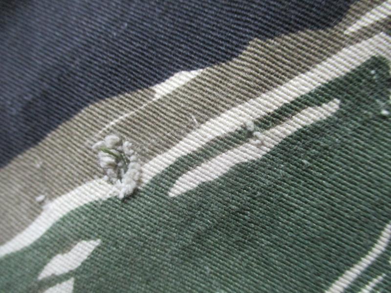 RARE 1987 real TIGER STRIPE PRODUCTS USA Vietnam War JWD CAMO COMBAT SHIRT xl