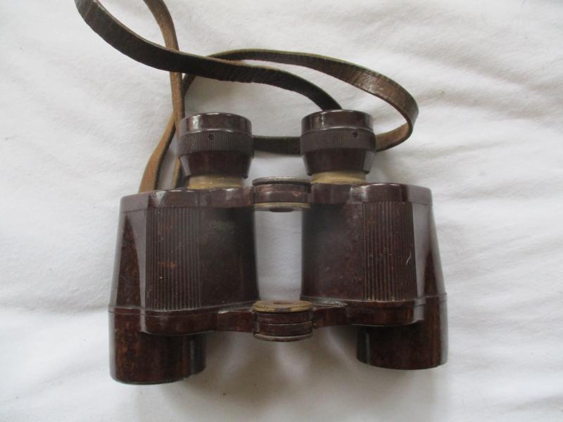RARE WW2 GERMAN bakelite 6×30 binoculars Dienstglast by CXN