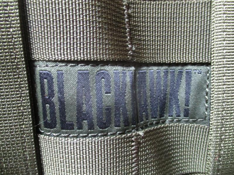 BLACKHAWK MOLLE commanders front of armour POUCH uksf sas og green