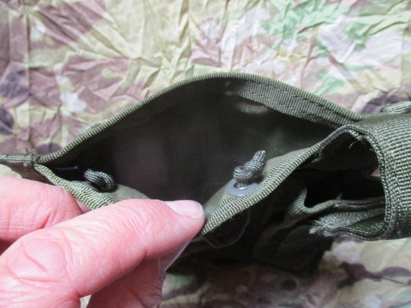 BLACKHAWK MOLLE commanders front of armour POUCH uksf sas og green
