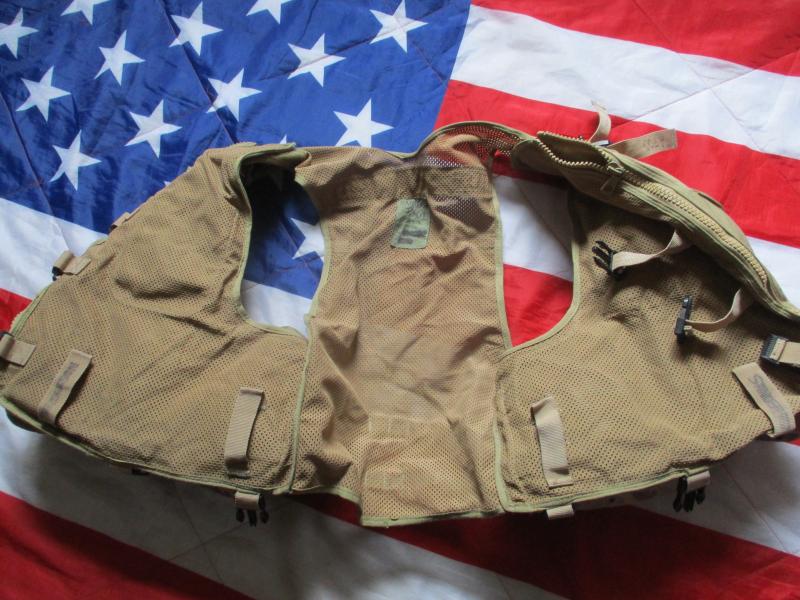MKIV PLCE OPS CTR CHEST WEBBING GP WAISTCOAT LBV VEST LBE usa tri desert camo