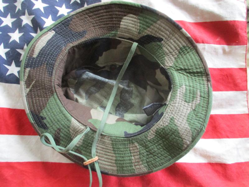 GENUINE USA US ARMY AMERICAN USMC PROPPER m81 woodland camo BDU BOONIE JUNGLE HAT XS