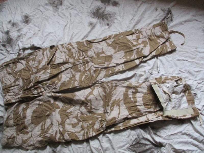 genuine AFGHAN ISSUE sas windproof DESERT DPM DDPM CAMO TROUSERS PANTS medium 35