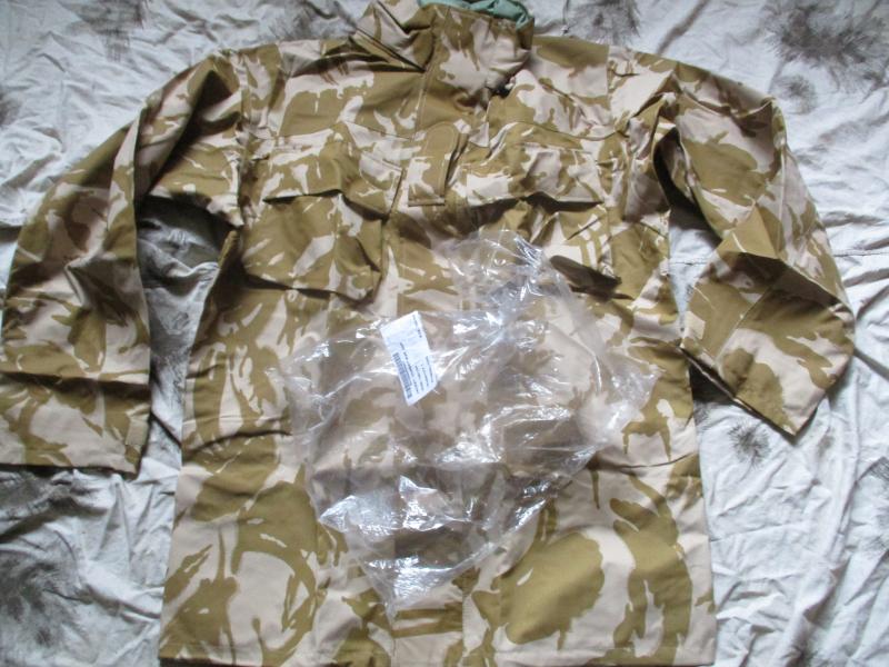 BRITISH ARMY DESERT DPM DDPM CAMO MVP goretex waterproof SMOCK coat 180/104 XL