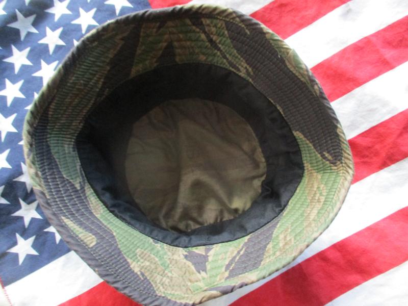 US ARMY SF ARVN VIETNAM WAR LLD TIGER STRIPE BOONIE JUNGLE HAT Medium
