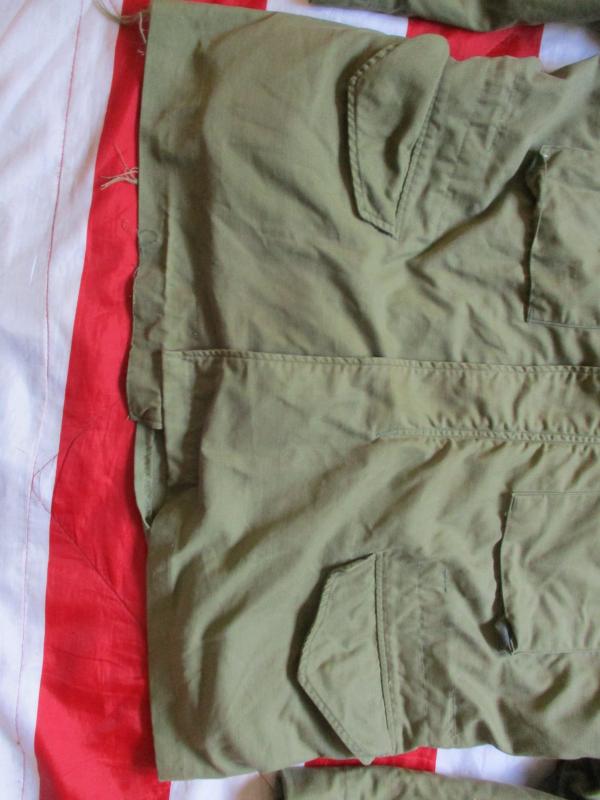 genuine US ARMY ISSUE VIETNAM WAR OG 107 M65 COAT field JACKET large - XL