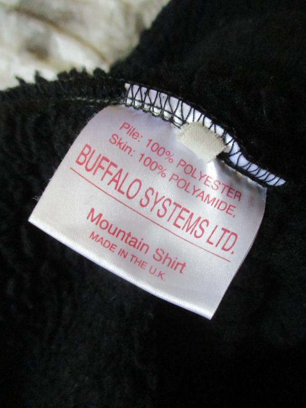 GENUINE BUFFALO ORIGINAL PERTEX & FLEECE PILE MOUNTAIN SHIRT 46 XL og green