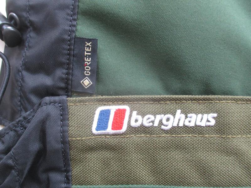 BERGHAUS YETI wilderness GORETEX WATERPROOF MOUNTAIN boot GAITERS medium NEW