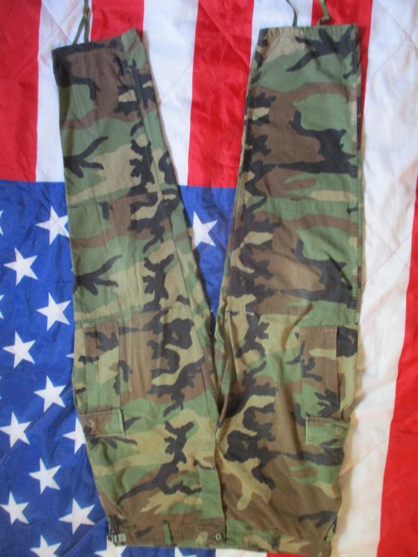 GENUINE issue USA us AMERICAN M81 woodland CAMO BDU combat PANTS TROUSERS m65 twill Large Long