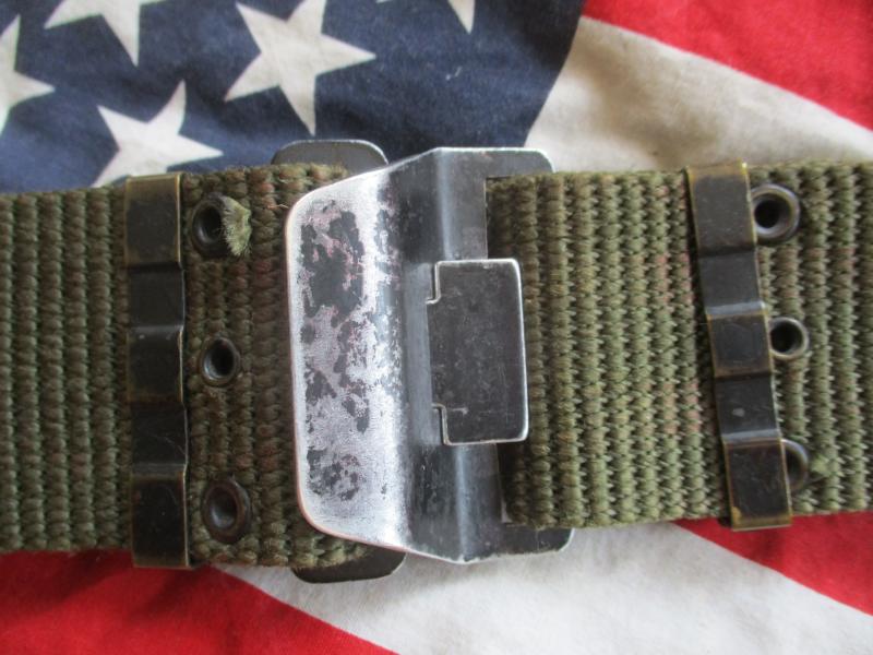 GENUINE US ARMY issue VIETNAM WAR M67 nylon WEBBING DAVIS BELT