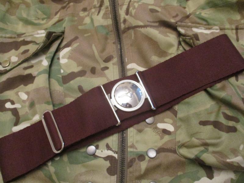 Current Kings Crown PARACHUTE REGIMENT STABLE BELT para PARATROOPER AIRBORNE new