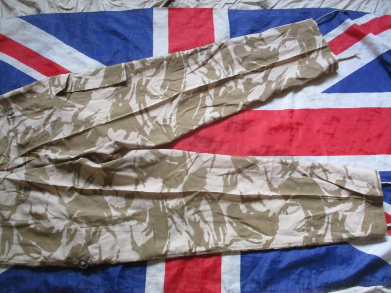 BRITISH ARMY issue DESERT dpm DDPM combat soldier 95 CARGO TROUSERS 36-38
