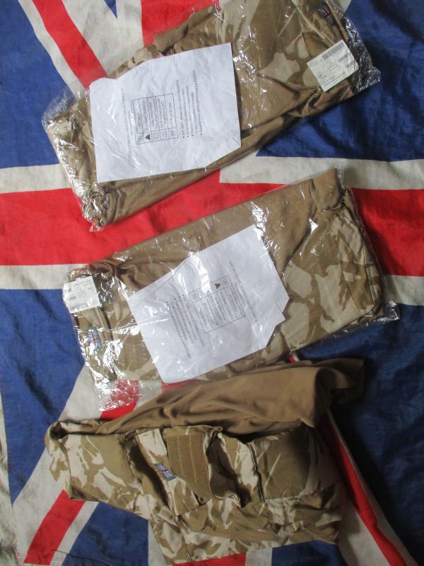 BRITISH ARMY ISSUE desert dpm ubac ubacs UNDER BODY ARMOUR COMBAT SHIRT new Large