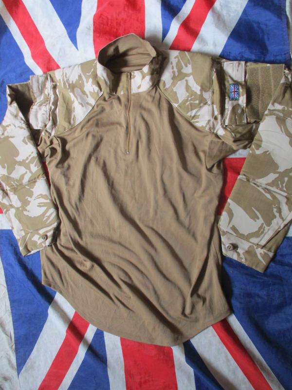 BRITISH ARMY ISSUE desert dpm ubac ubacs UNDER BODY ARMOUR COMBAT SHIRT new XL