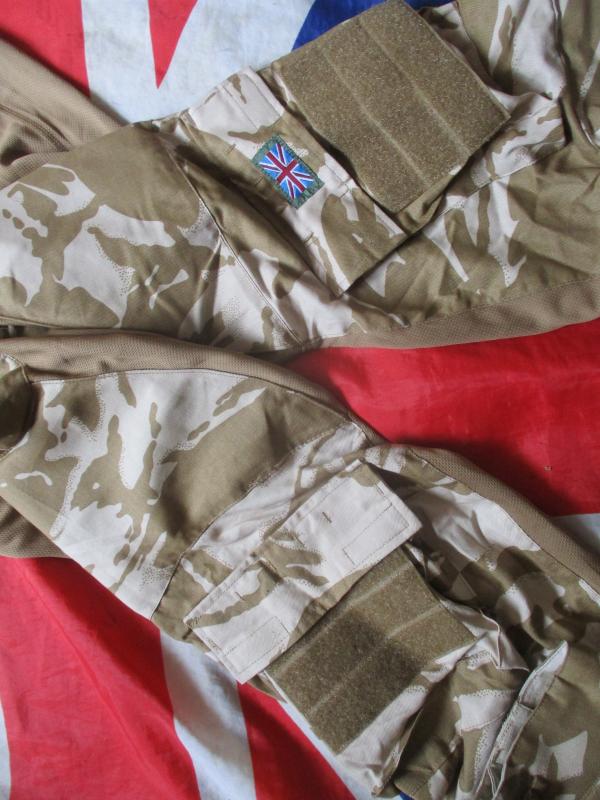 BRITISH ARMY ISSUE desert dpm ubac ubacs UNDER BODY ARMOUR COMBAT SHIRT new XL