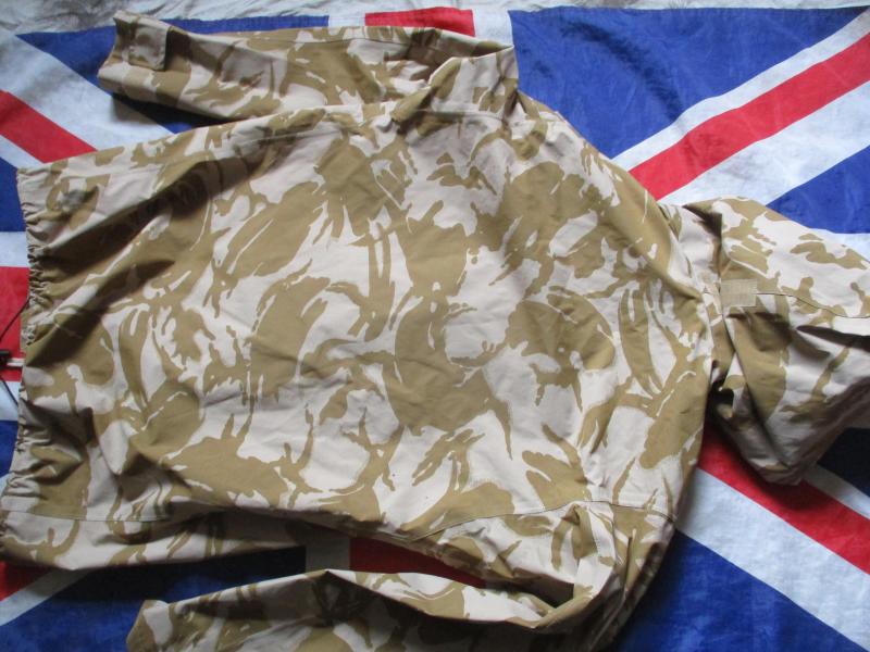 BRITISH ARMY DESERT DPM DDPM CAMO MVP goretex waterproof SMOCK coat 180/96 M-L