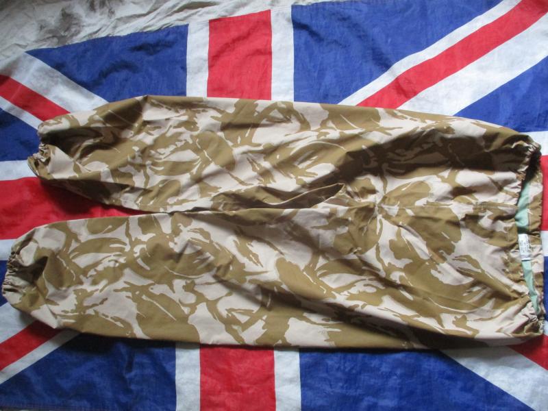 BRITISH ARMY issue DESERT DPM ddpm CAMO goretex waterproof TROUSERS PANTS medium