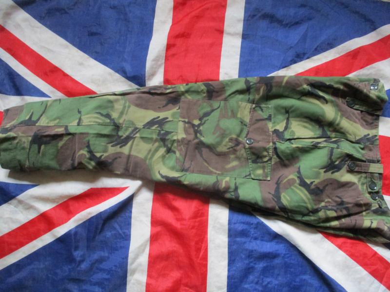 BRITISH ARMY issue 1968 68 P68 DPM COMBAT trousers 1980S FALKLANDS WAR ERA 36