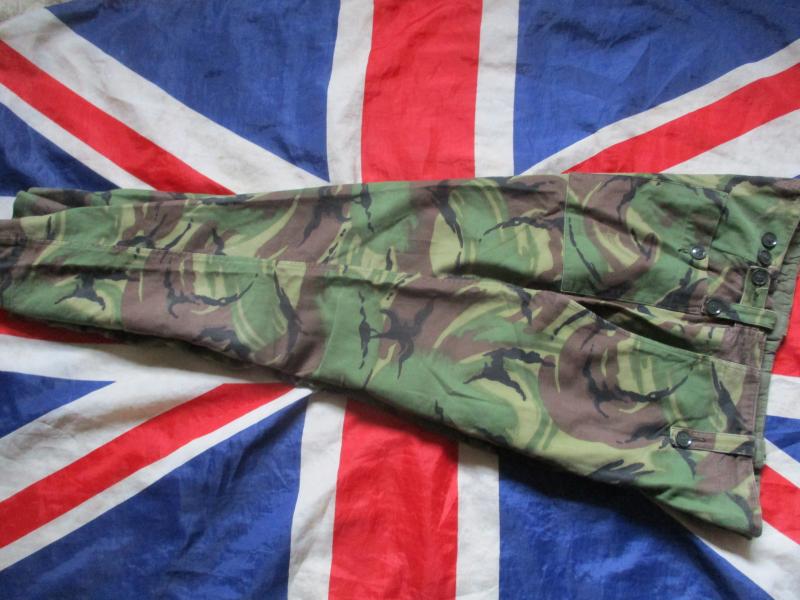 BRITISH ARMY issue 1968 68 P68 DPM COMBAT trousers 1980S FALKLANDS WAR ERA 36