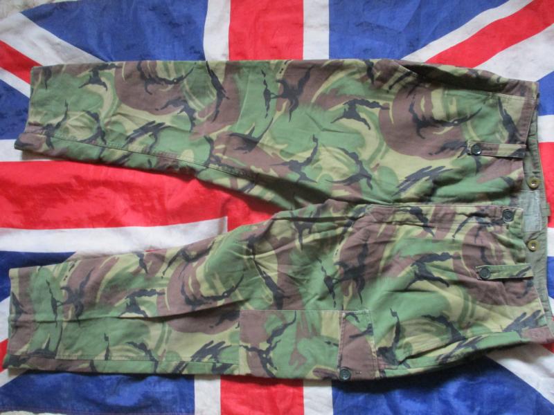 BRITISH ARMY issue 1968 68 P68 DPM COMBAT trousers 1980S FALKLANDS WAR ERA 36