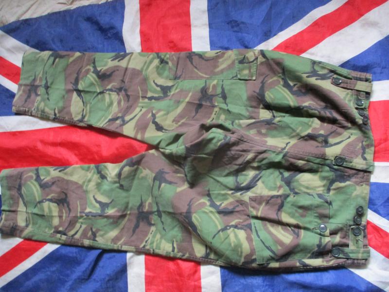 BRITISH ARMY issue 1968 68 P68 DPM COMBAT trousers 1980S FALKLANDS WAR ERA 36