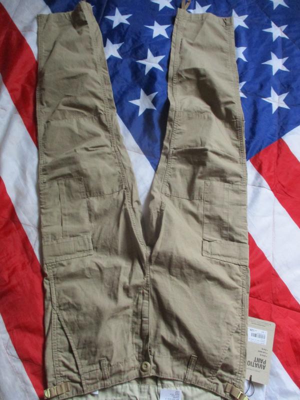 Real CARHARTT USA US BDU M65 aviation CARGO COMBAT TROUSERS khaki NEW RRP£120 31