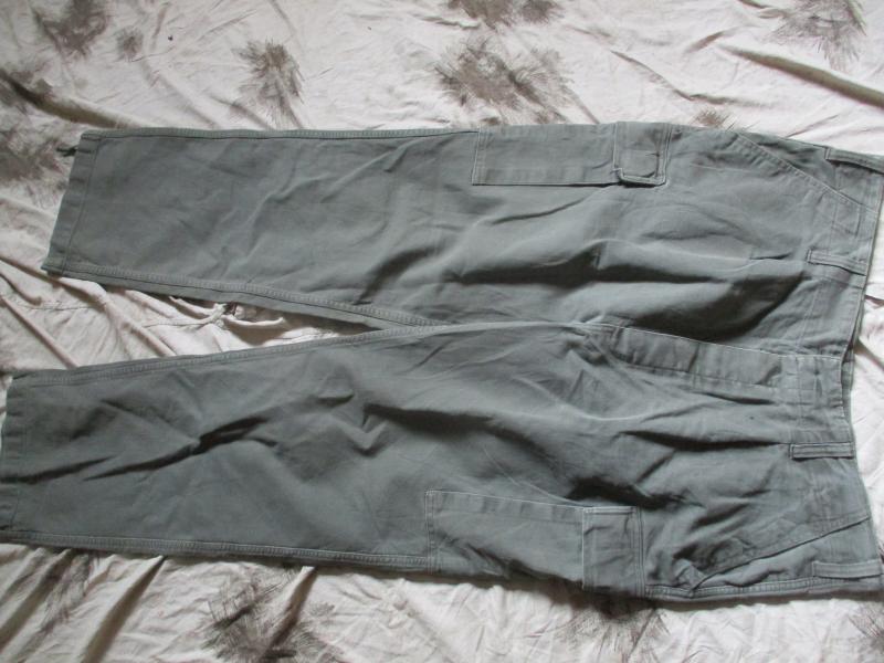 LEO KOHLER WEST GERMAN ARMY Bundeswehr MOLESKIN GREY combat cargo TROUSERS 40