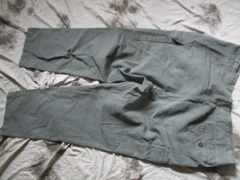 LEO KOHLER WEST GERMAN ARMY Bundeswehr MOLESKIN GREY combat cargo TROUSERS 40