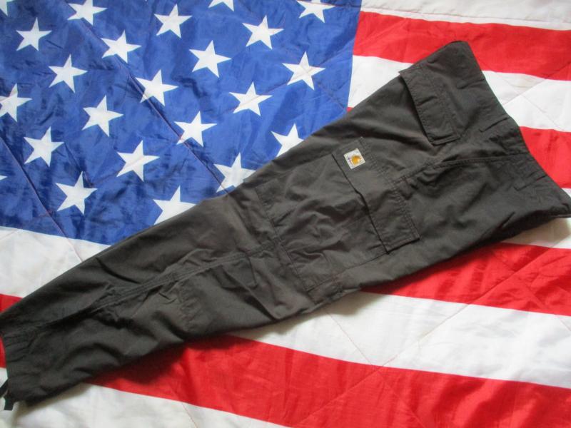 CARHARTT USA US BDU M65 aviation FIELD CARGO COMBAT TROUSERS black 31- 32 X 29