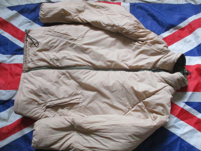 BRITISH ARMY ISSUE SOFTY ARCTIC THERMAL softie JACKET reversible og-Desert MEDIUM